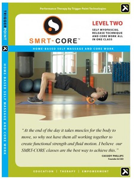 TriggerPoint SMRT - CORE - Level 2 Grid Roller Exercise DVD - Forza Sports