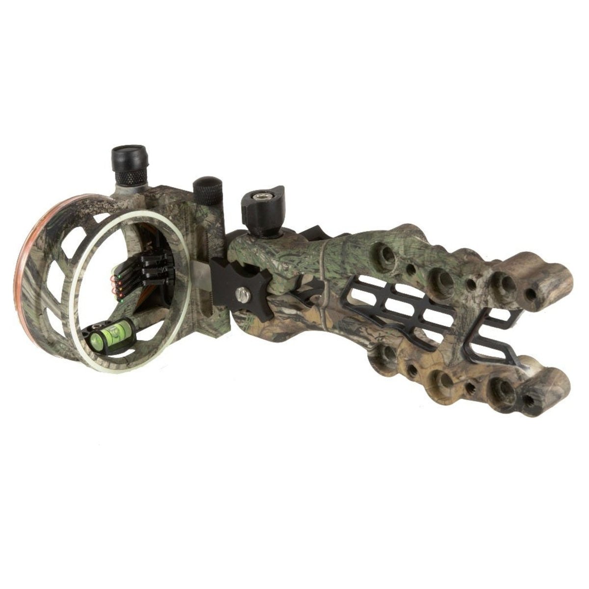 TRUGLO Carbon Hybrid 5 - Pin Micro Adjustable Archery Bow Sight, Realtree, TG7515J - Forza Sports