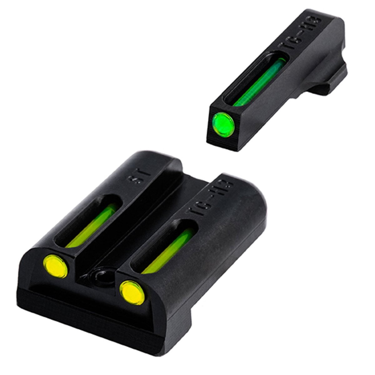 Truglo TFO Sight for Sig Sauer 6/8 - Green Front/Yellow Rear - Forza Sports