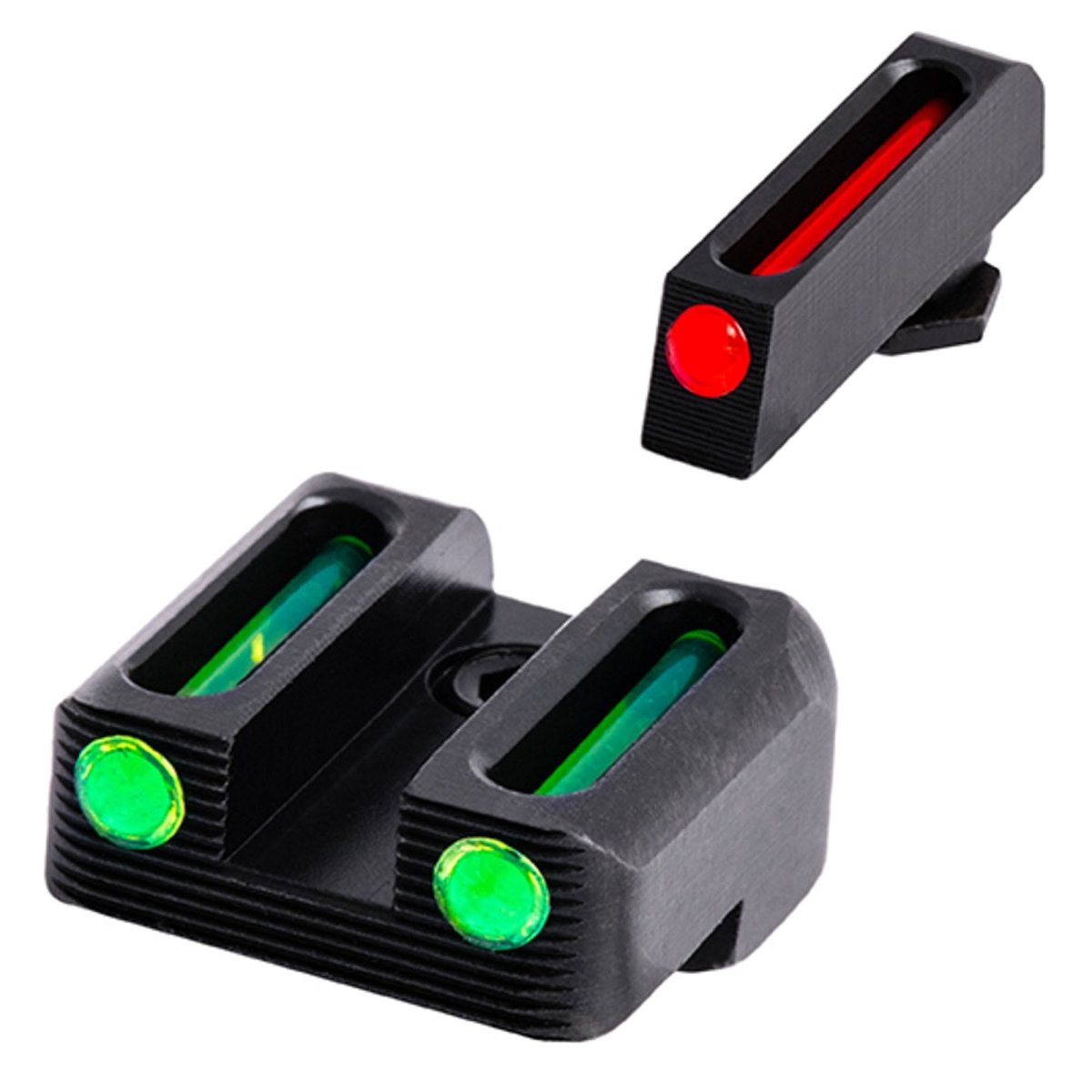 Truglo Fiber - Optic Handgun Sight for Glock 42/43 Set - Forza Sports