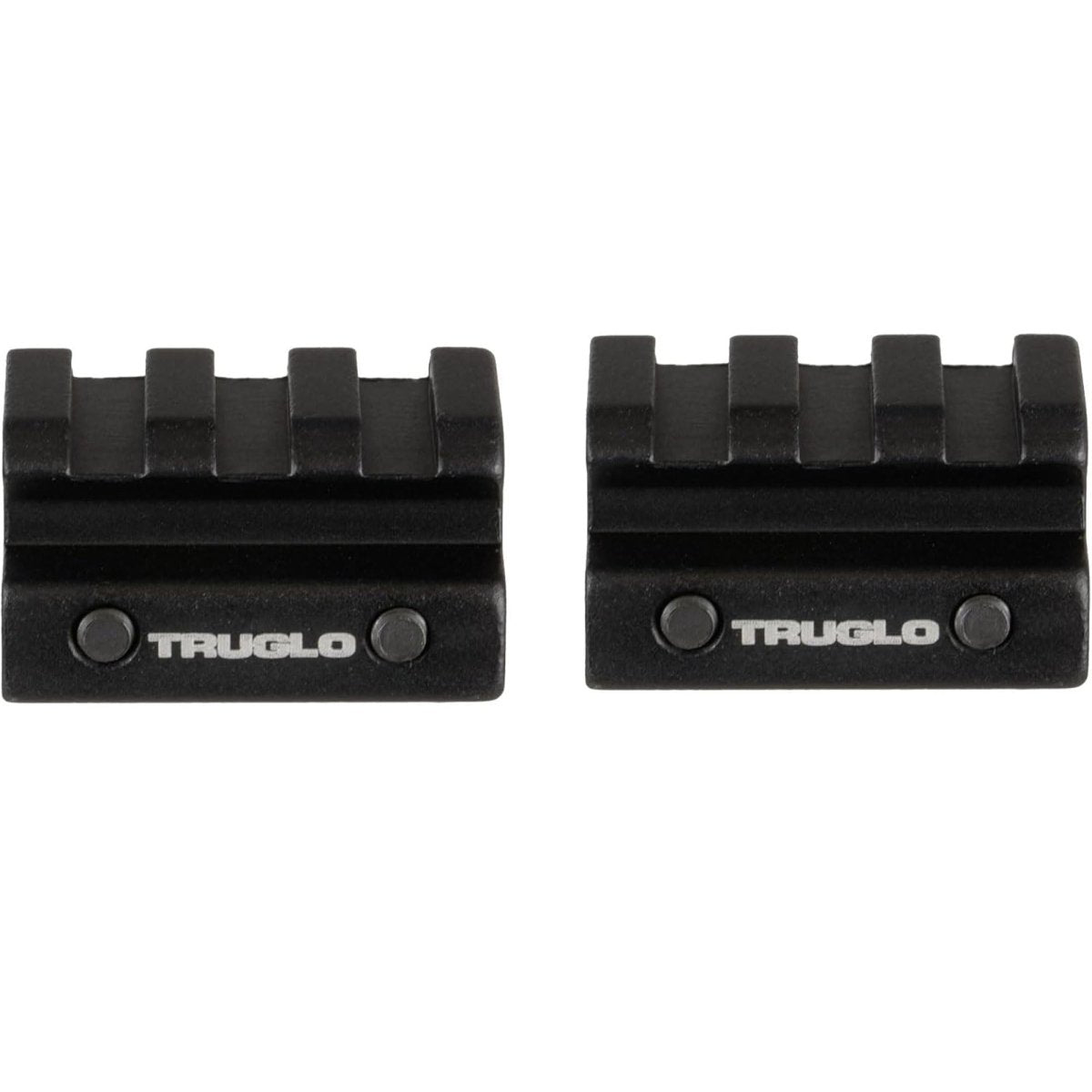 Truglo Picatinny Riser Mount - 2 Piece - 1.36" Long / 1" High - Forza Sports