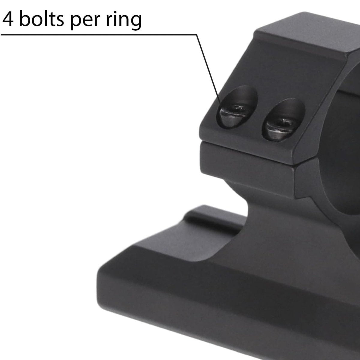 Truglo Tactical Scope Mount - 1 Piece - 1" Ring Size - Forza Sports