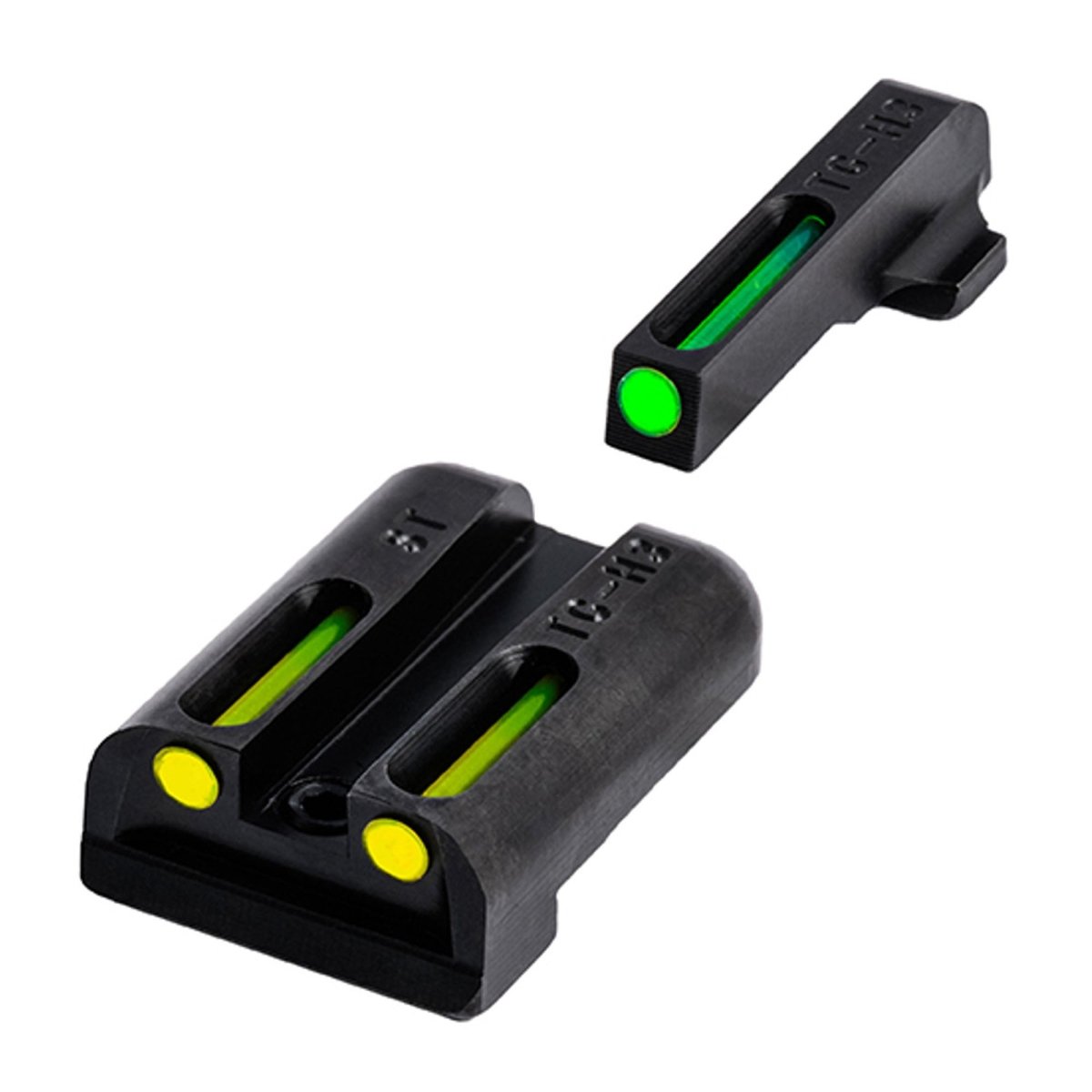 Truglo TFO Night Sight for Sig Sauer 8/8 - Green Front/Yellow Rear - Forza Sports