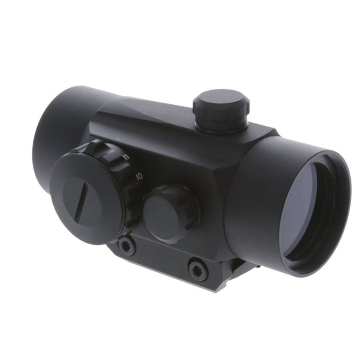 Truglo Dual - Color Red Dot Sight with Flip Up Lens Cap - Black - Forza Sports