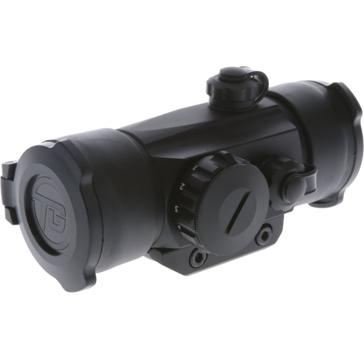 Truglo Dual - Color Red Dot Sight with Flip Up Lens Cap - Black - Forza Sports