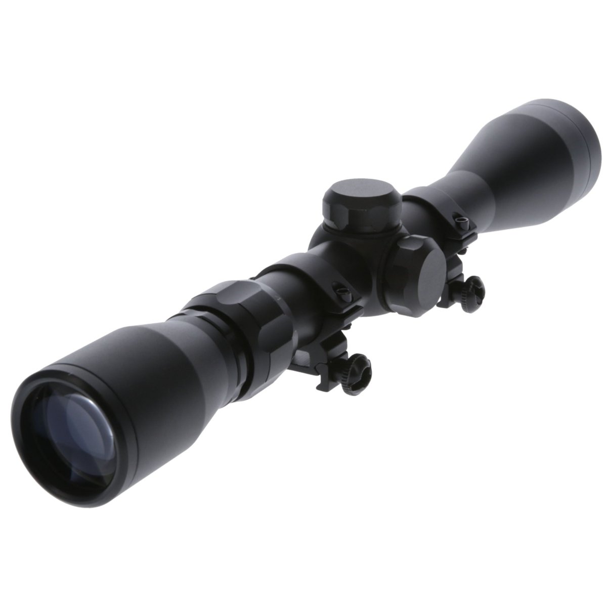 Truglo Trushot™ Rifle Scope 3 - 9X32 with Duplex Reticle and 3/8" Rings - Black - Forza Sports