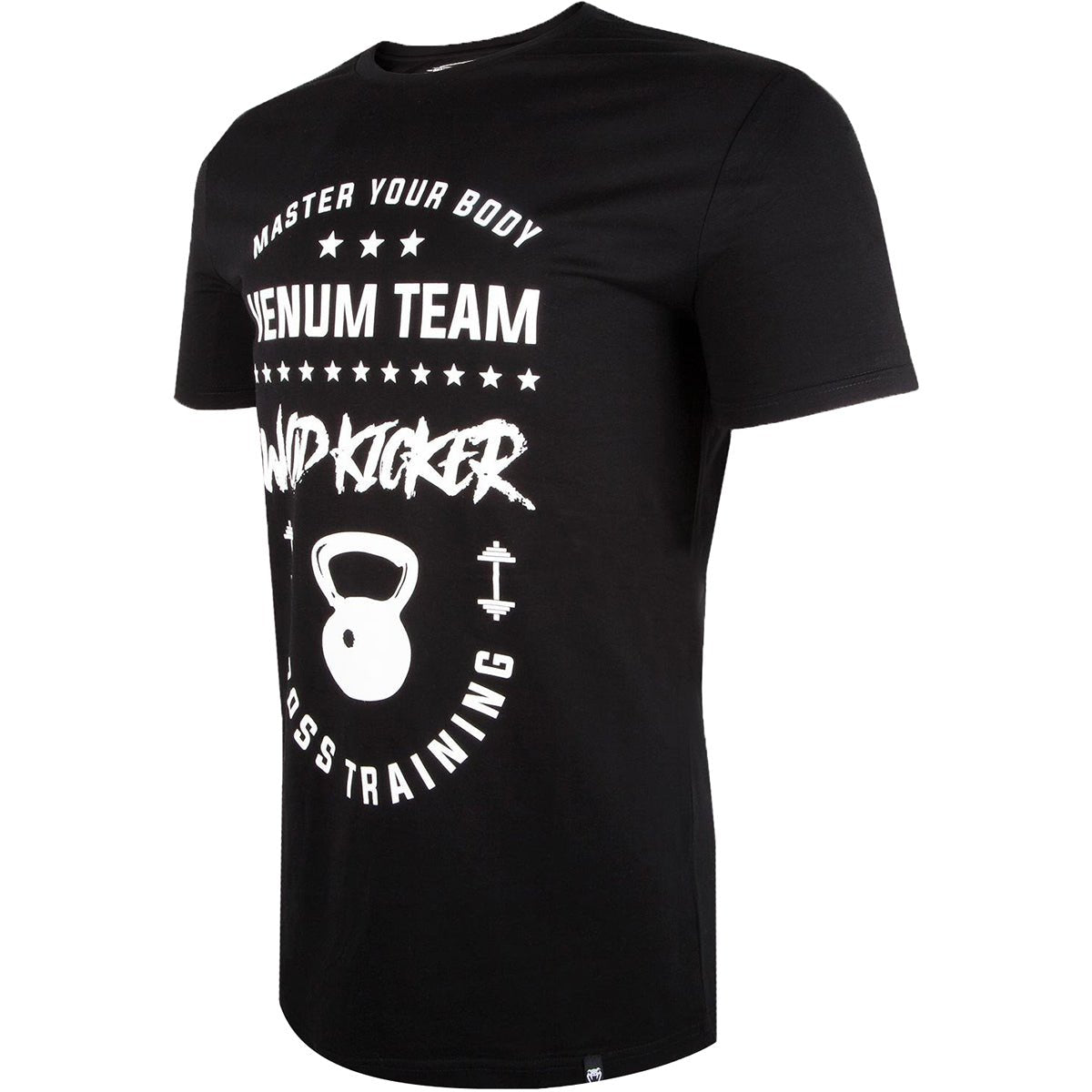 Venum Wod Kicker Crewneck T-Shirt - Black/White - Forza Sports