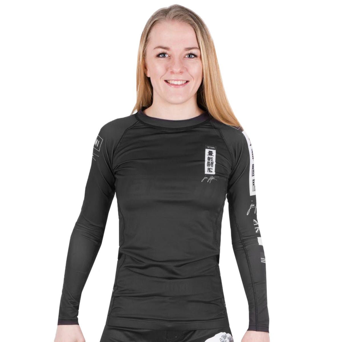 Tatami Fightwear Women's Kanagawa Long Sleeve Rashguard - Black - Forza Sports