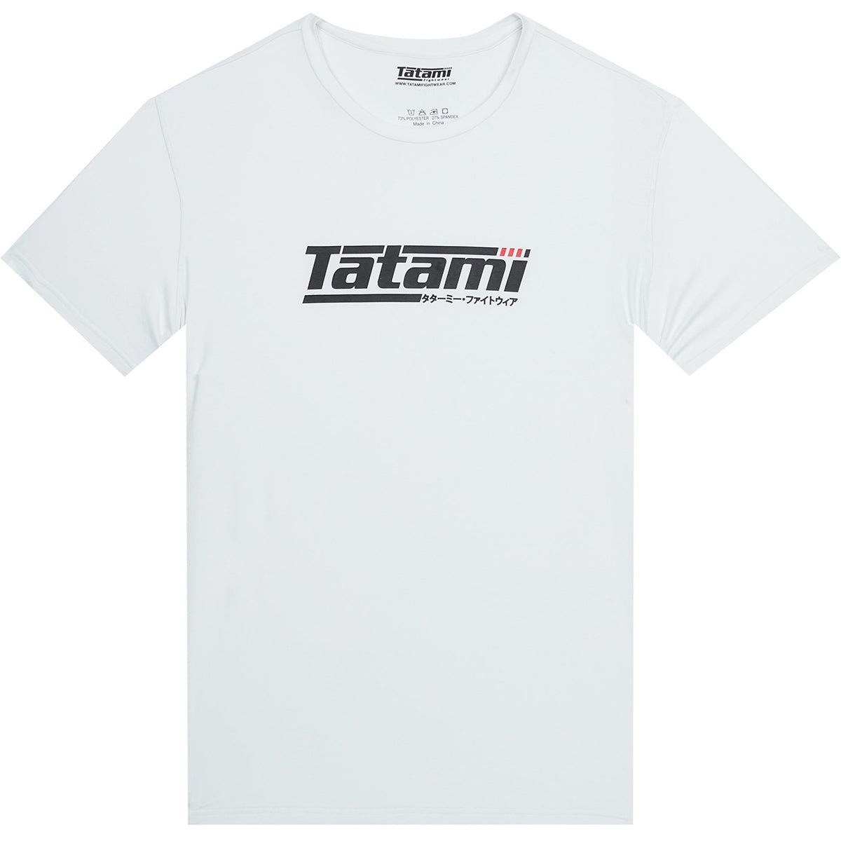 Tatami Fightwear Logo T-Shirt - White/Black - Forza Sports