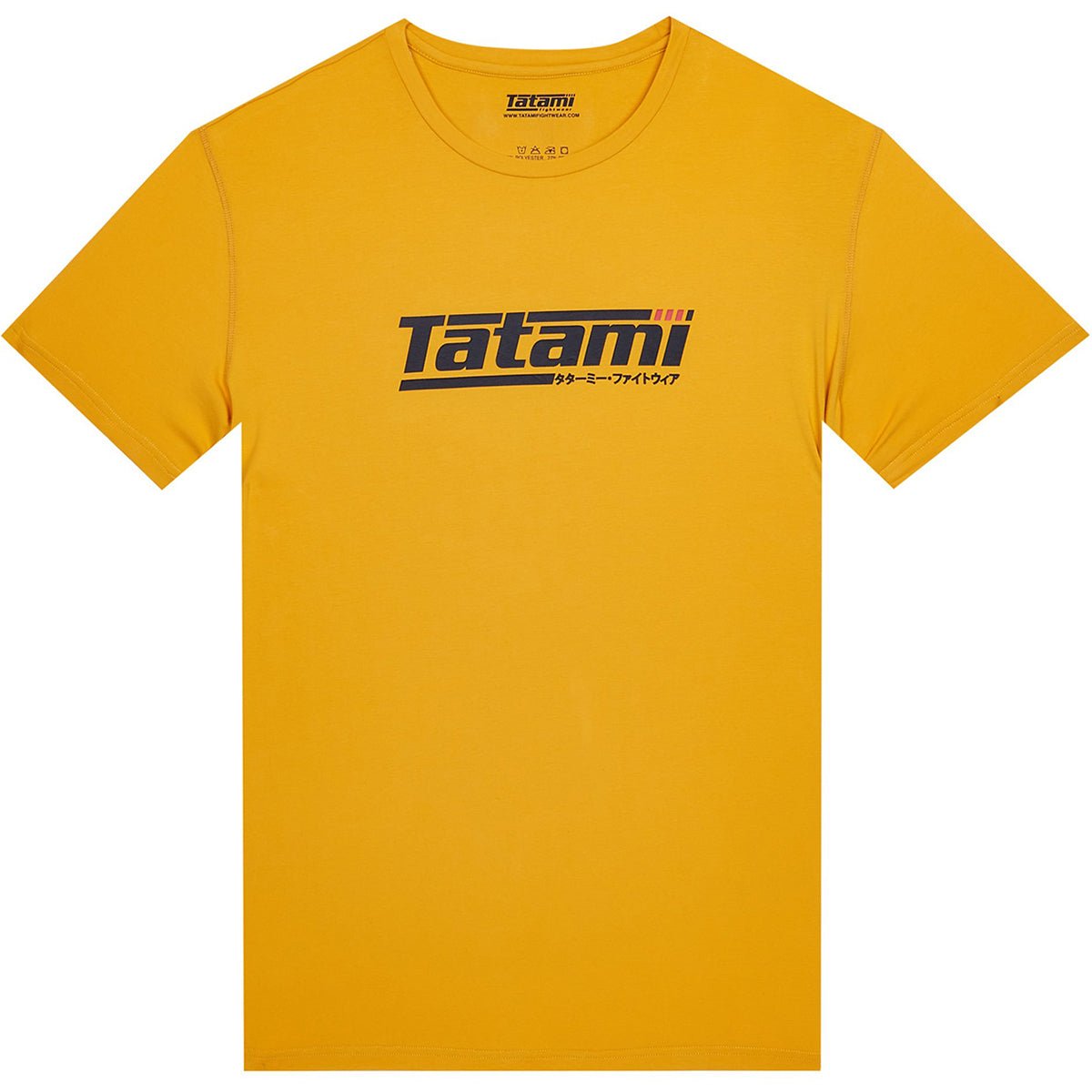 Tatami Fightwear Logo T-Shirt - Yellow/Black - Forza Sports