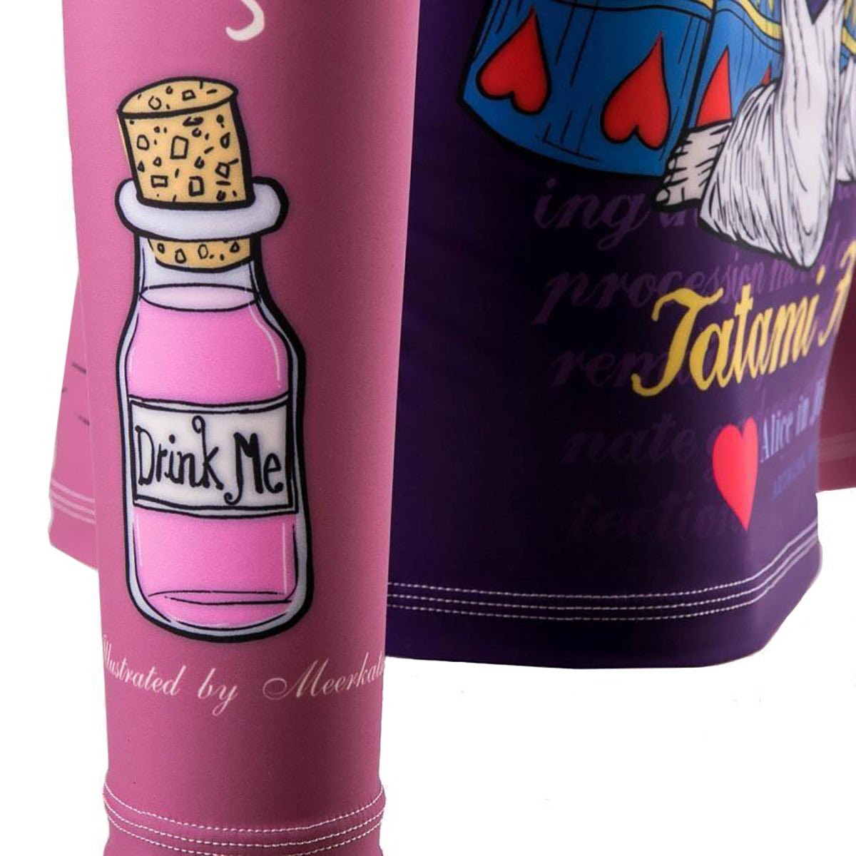 Tatami Fightwear x Meerkatsu Women's Alice in Jiu - Jitsu Land BJJ Rashguard - Forza Sports