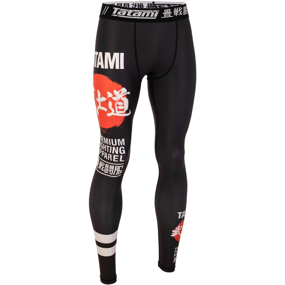 Tatami Fightwear Bushido Grappling Spats - Black - Forza Sports