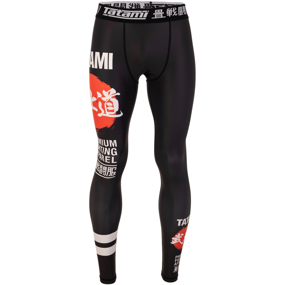 Tatami Fightwear Bushido Grappling Spats - Black - Forza Sports