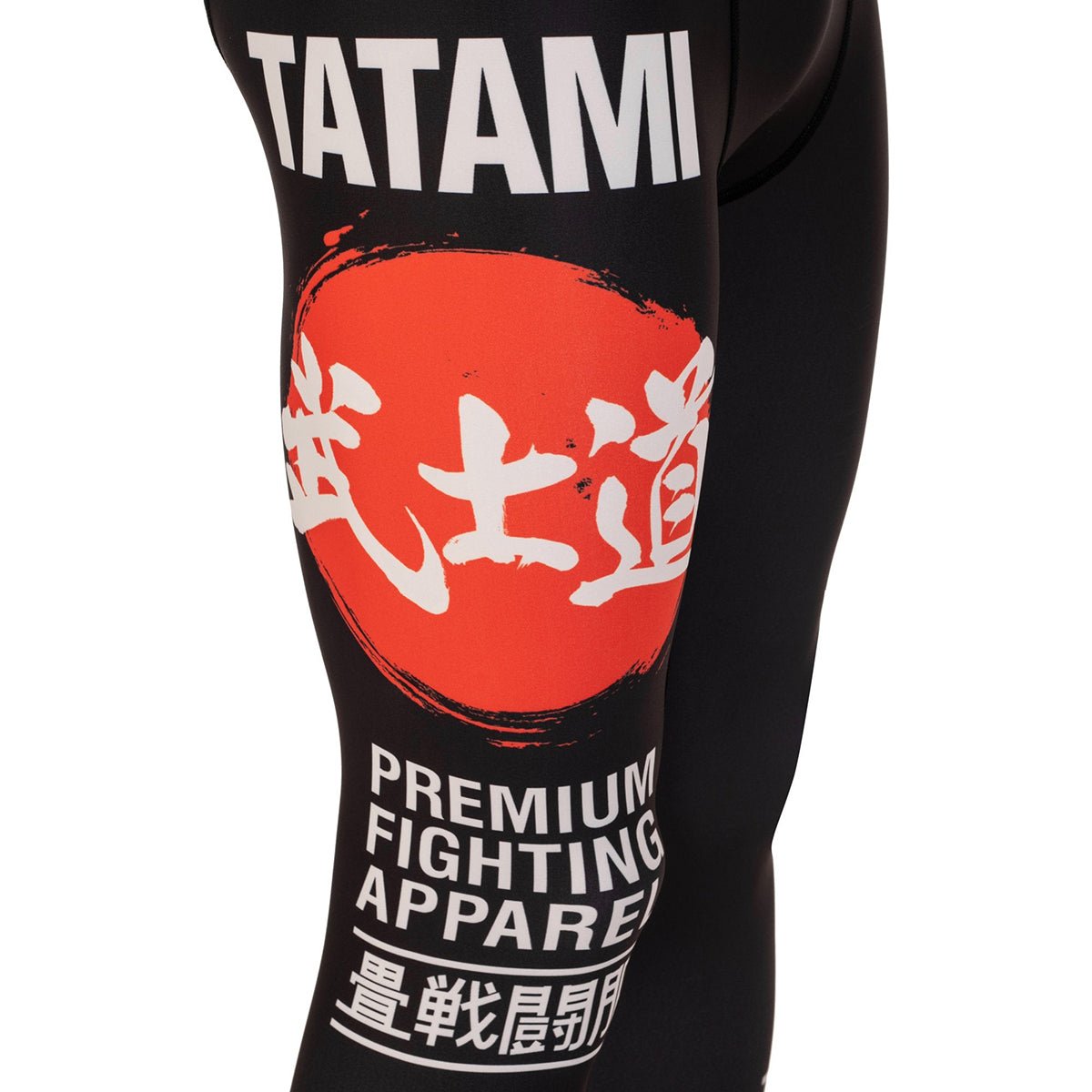 Tatami Fightwear Bushido Grappling Spats - Black - Forza Sports