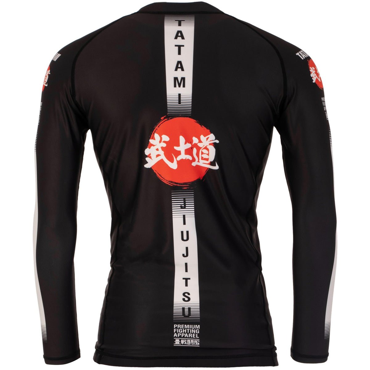 Tatami Fightwear Bushido Long Sleeve Rashguard - Black - Forza Sports