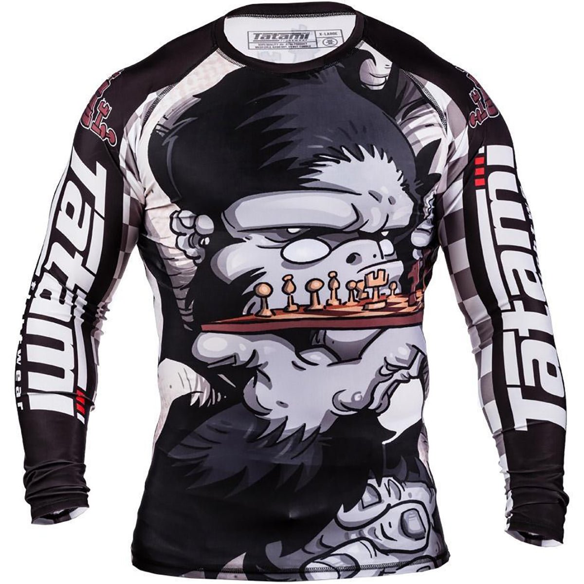 Tatami Fightwear Chess Gorilla Long Sleeve Rashguard - Forza Sports