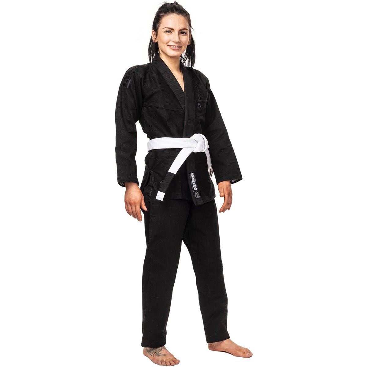 Tatami Fightwear Women's Estilo Black Label BJJ Gi - Black/Black - Forza Sports