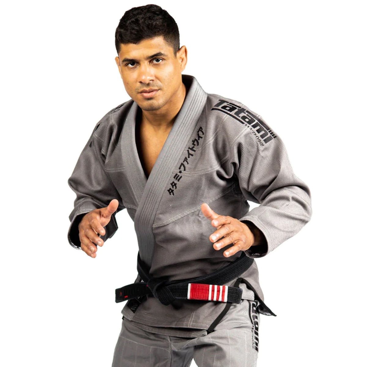Tatami Fightwear Estilo Black Label BJJ Gi - Black/Gray - Forza Sports