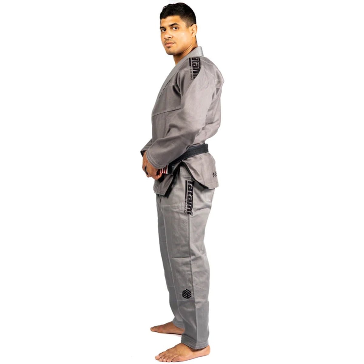 Tatami Fightwear Estilo Black Label BJJ Gi - Black/Gray - Forza Sports