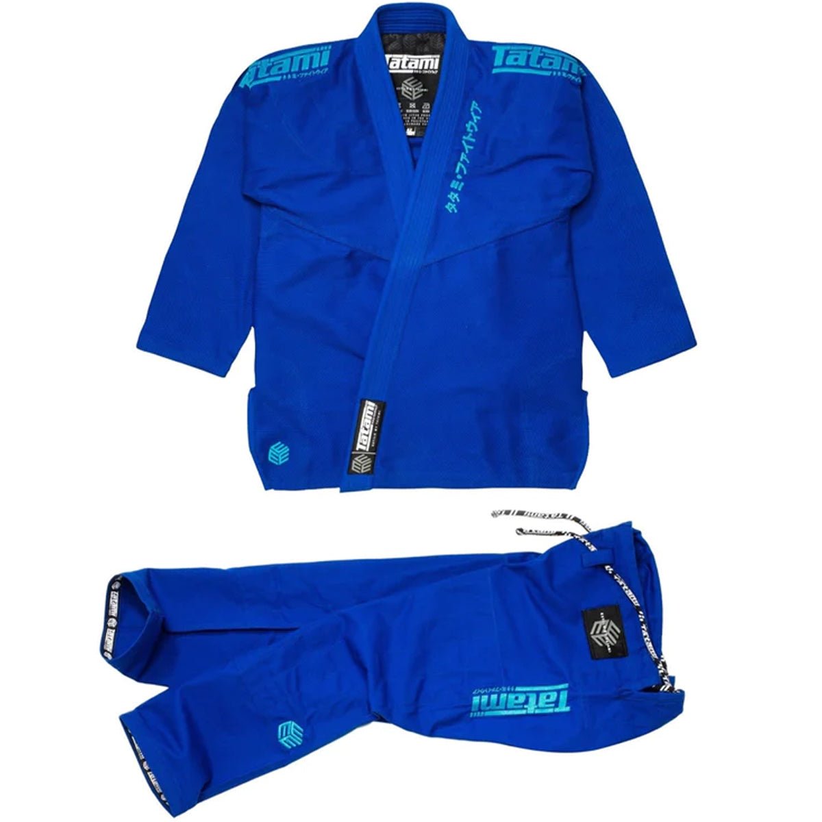 Tatami Fightwear Estilo Black Label BJJ Gi - Blue/Blue - Forza Sports