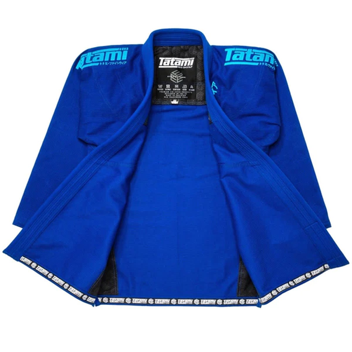 Tatami Fightwear Estilo Black Label BJJ Gi - Blue/Blue - Forza Sports
