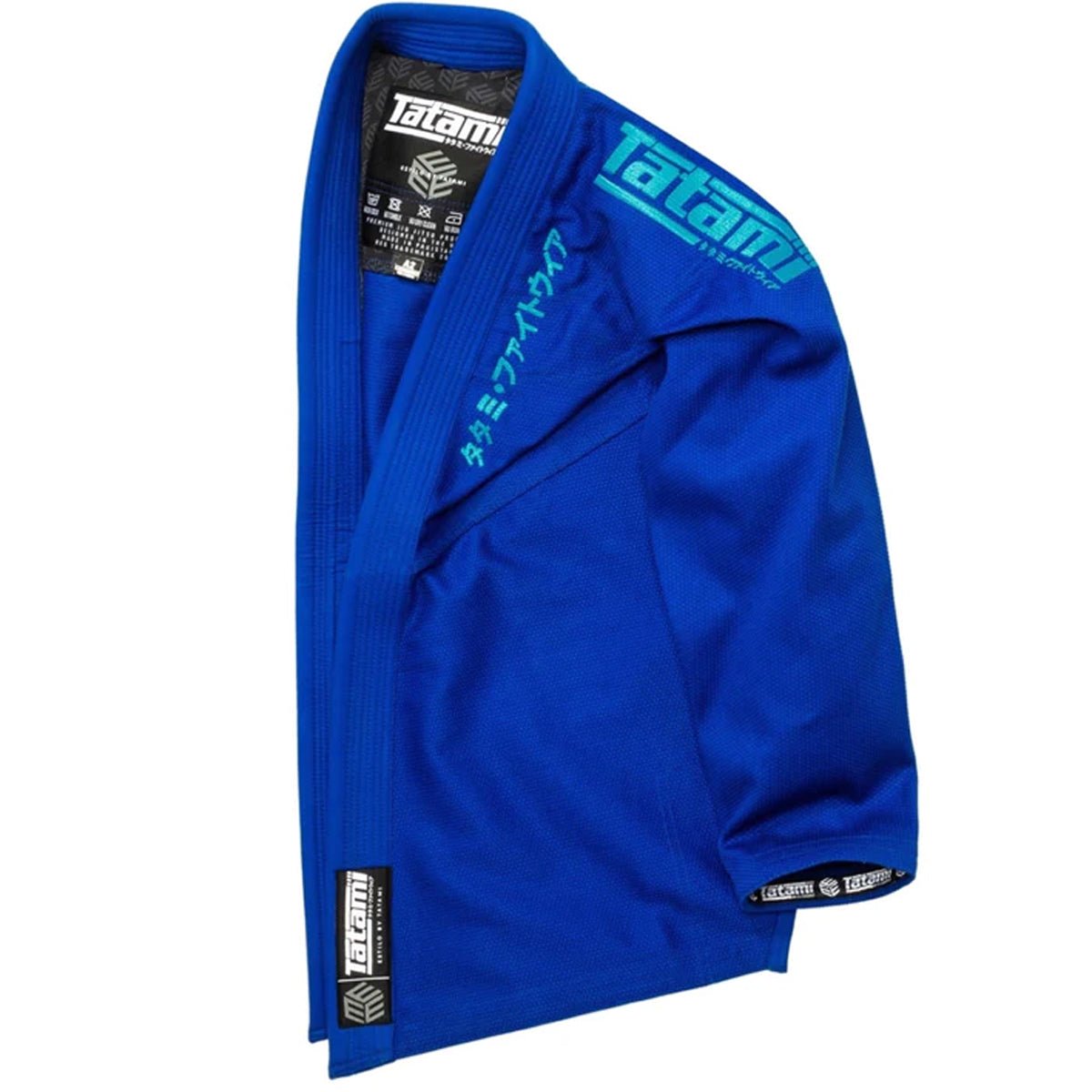 Tatami Fightwear Estilo Black Label BJJ Gi - Blue/Blue - Forza Sports