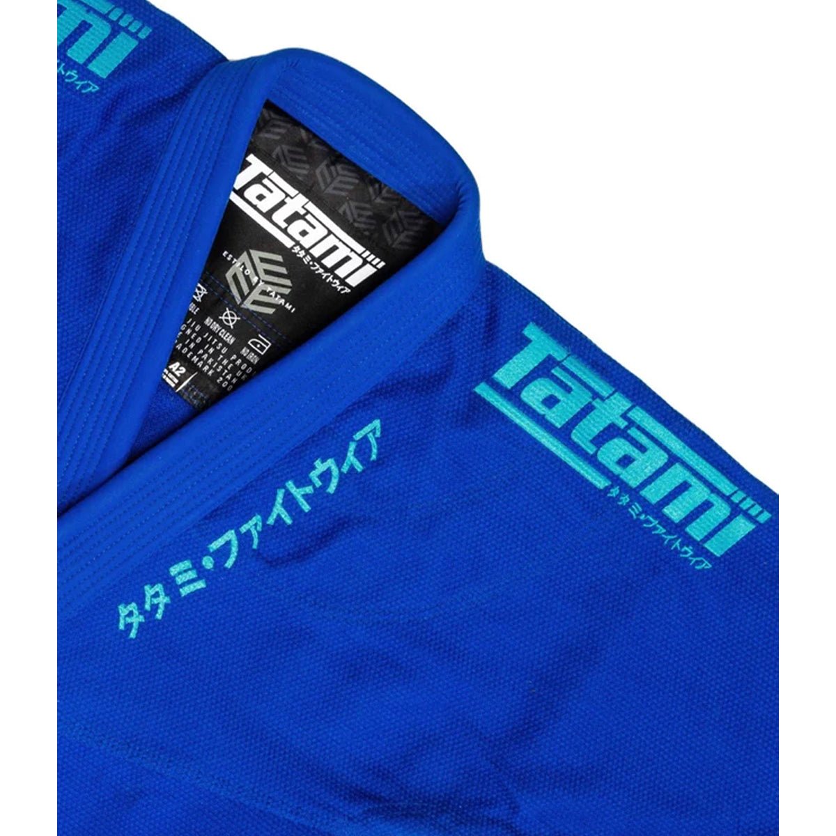 Tatami Fightwear Estilo Black Label BJJ Gi - Blue/Blue - Forza Sports