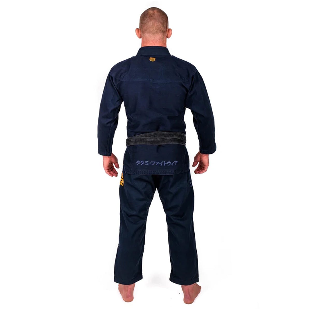 Tatami Fightwear Estilo Black Label BJJ Gi - Gold/Navy - Forza Sports