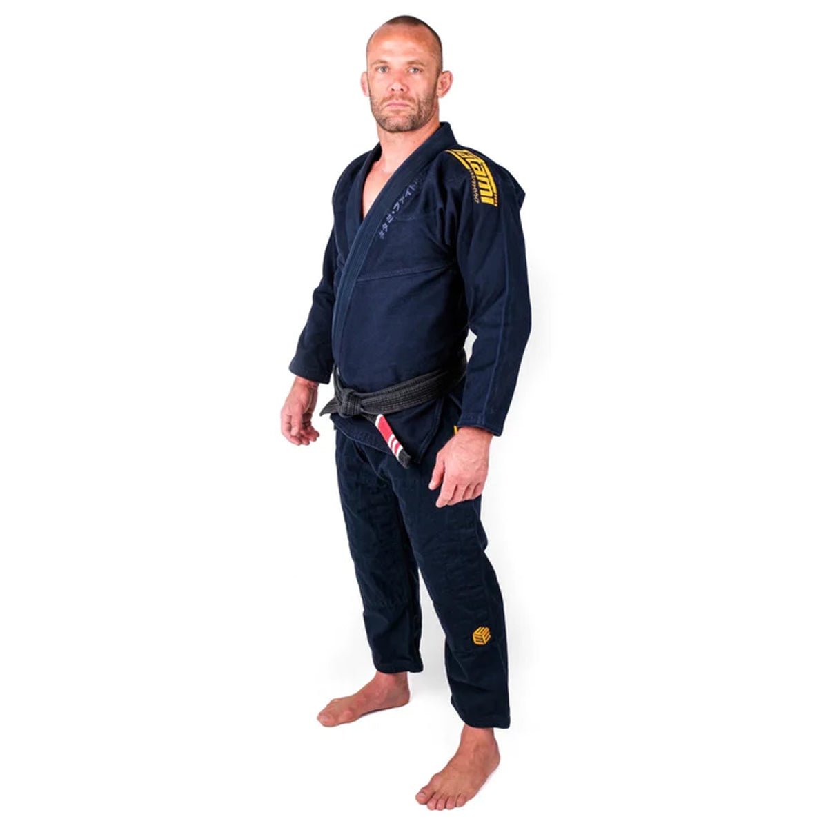 Tatami Fightwear Estilo Black Label BJJ Gi - Gold/Navy - Forza Sports