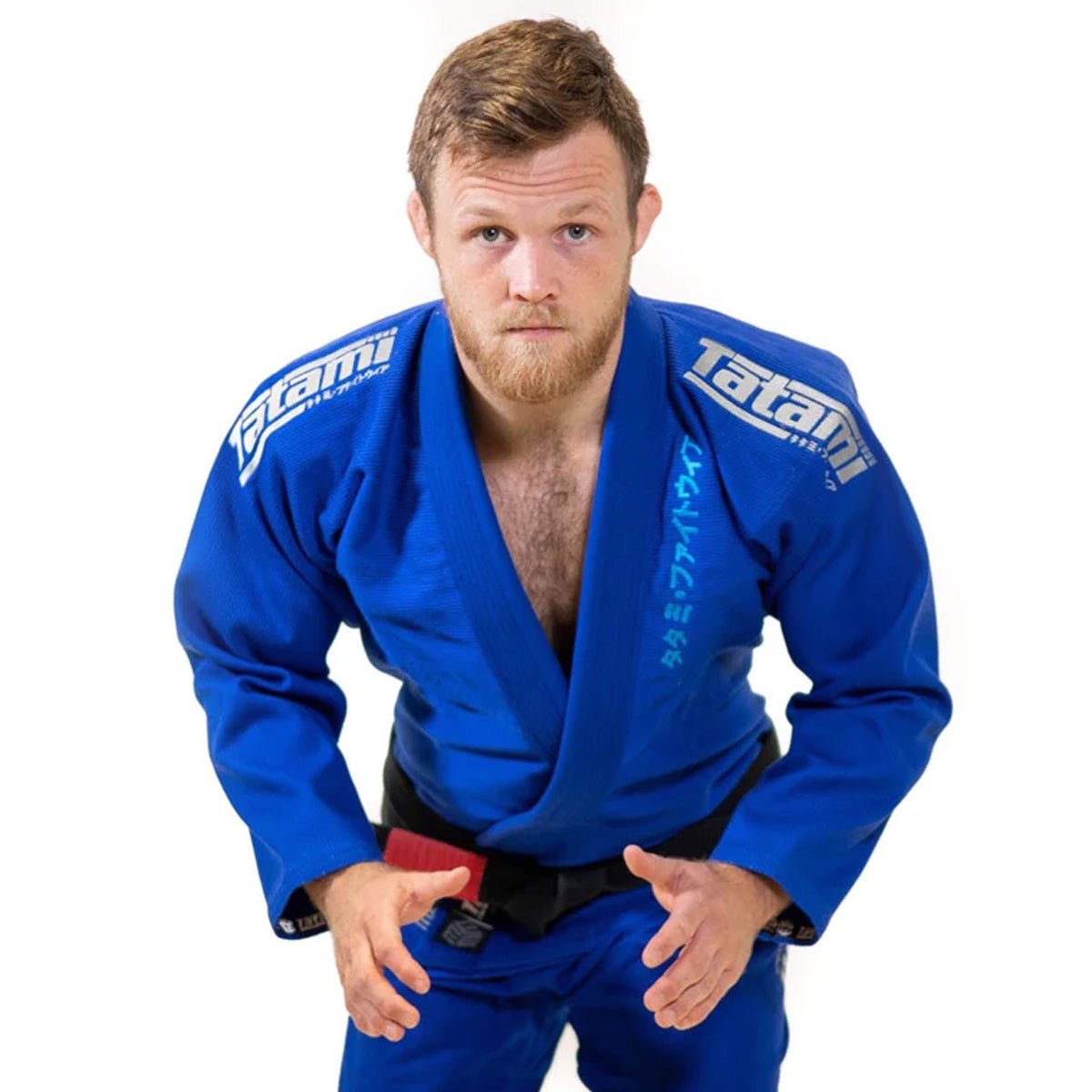 Tatami Fightwear Estilo Black Label BJJ Gi - Gray/Blue - Forza Sports