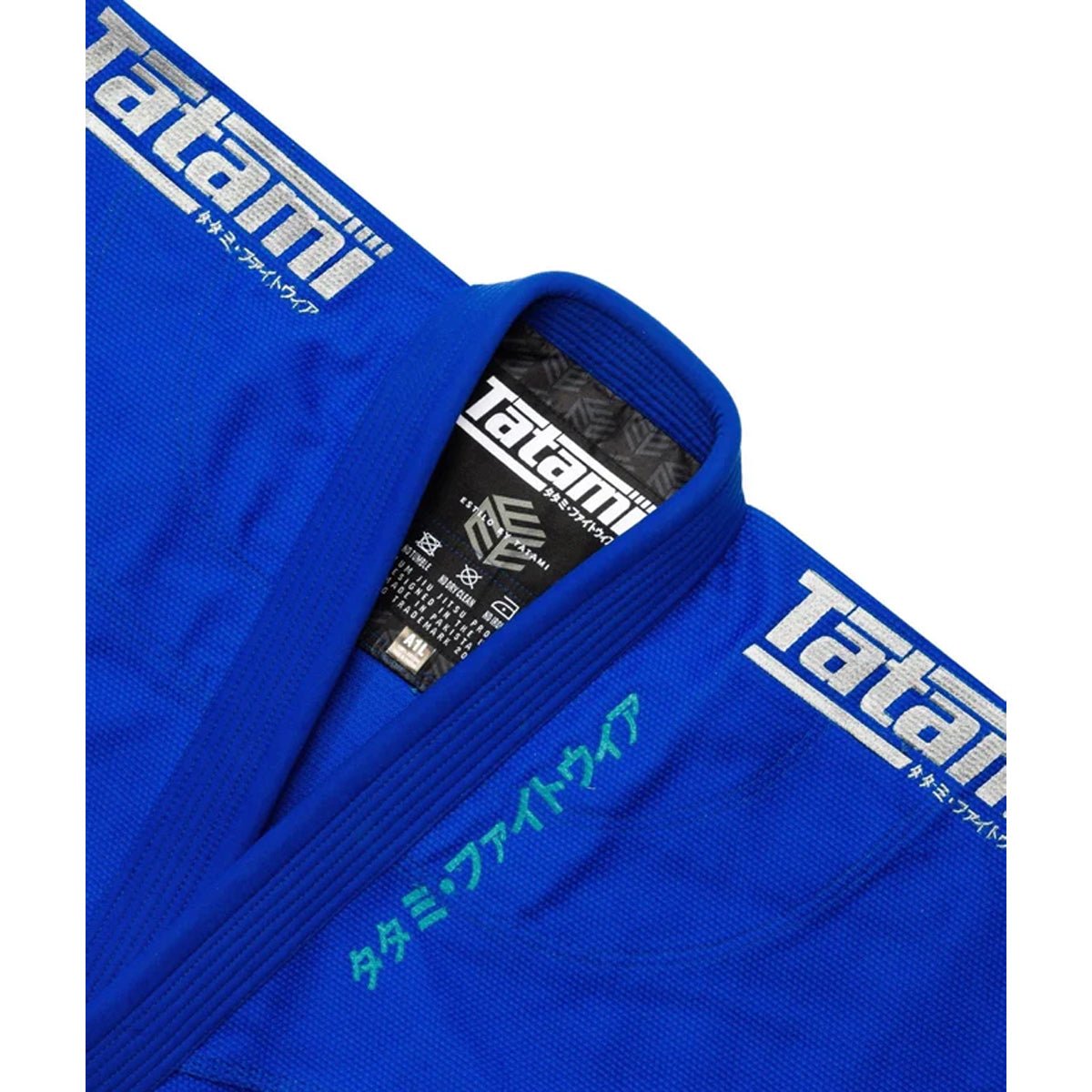 Tatami Fightwear Estilo Black Label BJJ Gi - Gray/Blue - Forza Sports