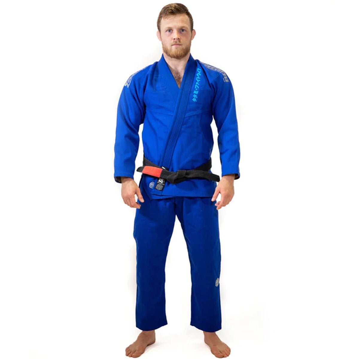 Tatami Fightwear Estilo Black Label BJJ Gi - Gray/Blue - Forza Sports