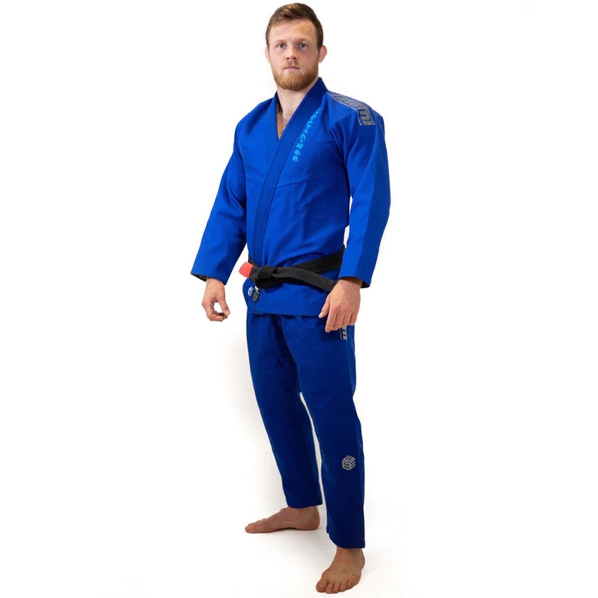 Tatami Fightwear Estilo Black Label BJJ Gi - Gray/Blue - Forza Sports