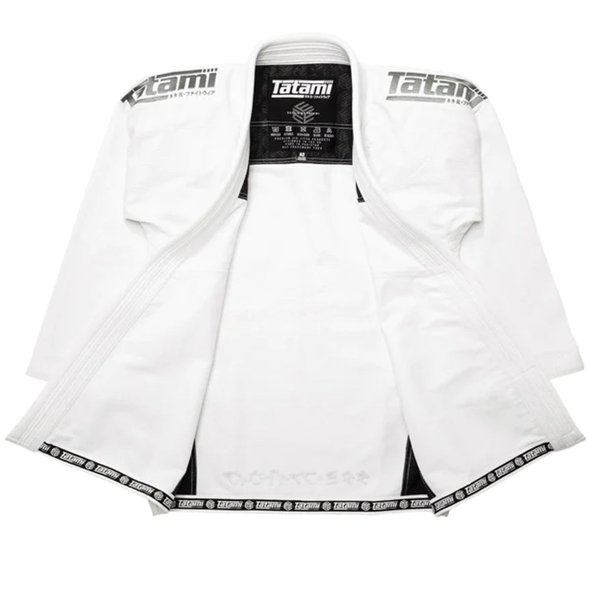 Tatami Fightwear Estilo Black Label BJJ Gi - Gray/White - Forza Sports