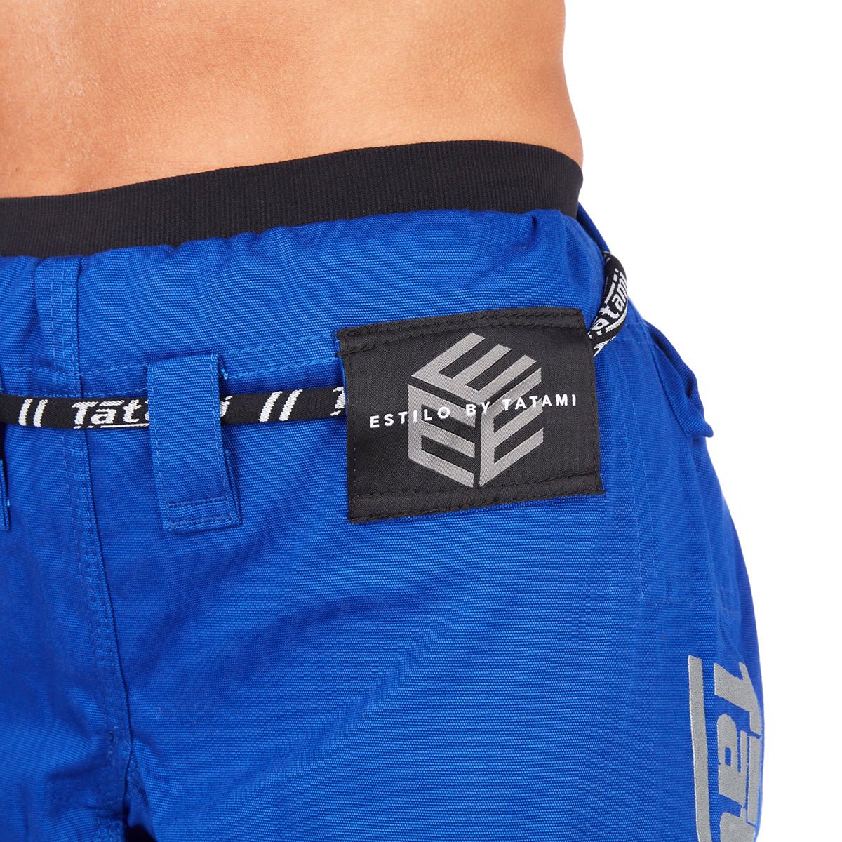 Tatami Fightwear Women's Estilo Black Label BJJ Gi - Gray/Blue - Forza Sports