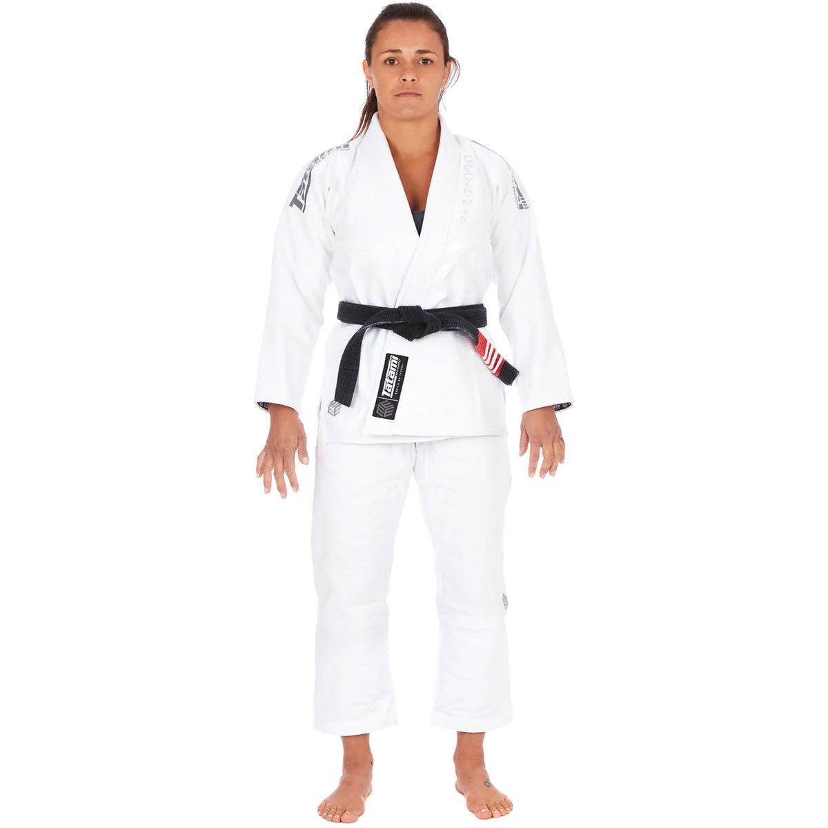 Tatami Fightwear Women's Estilo Black Label BJJ Gi - Gray/White - Forza Sports