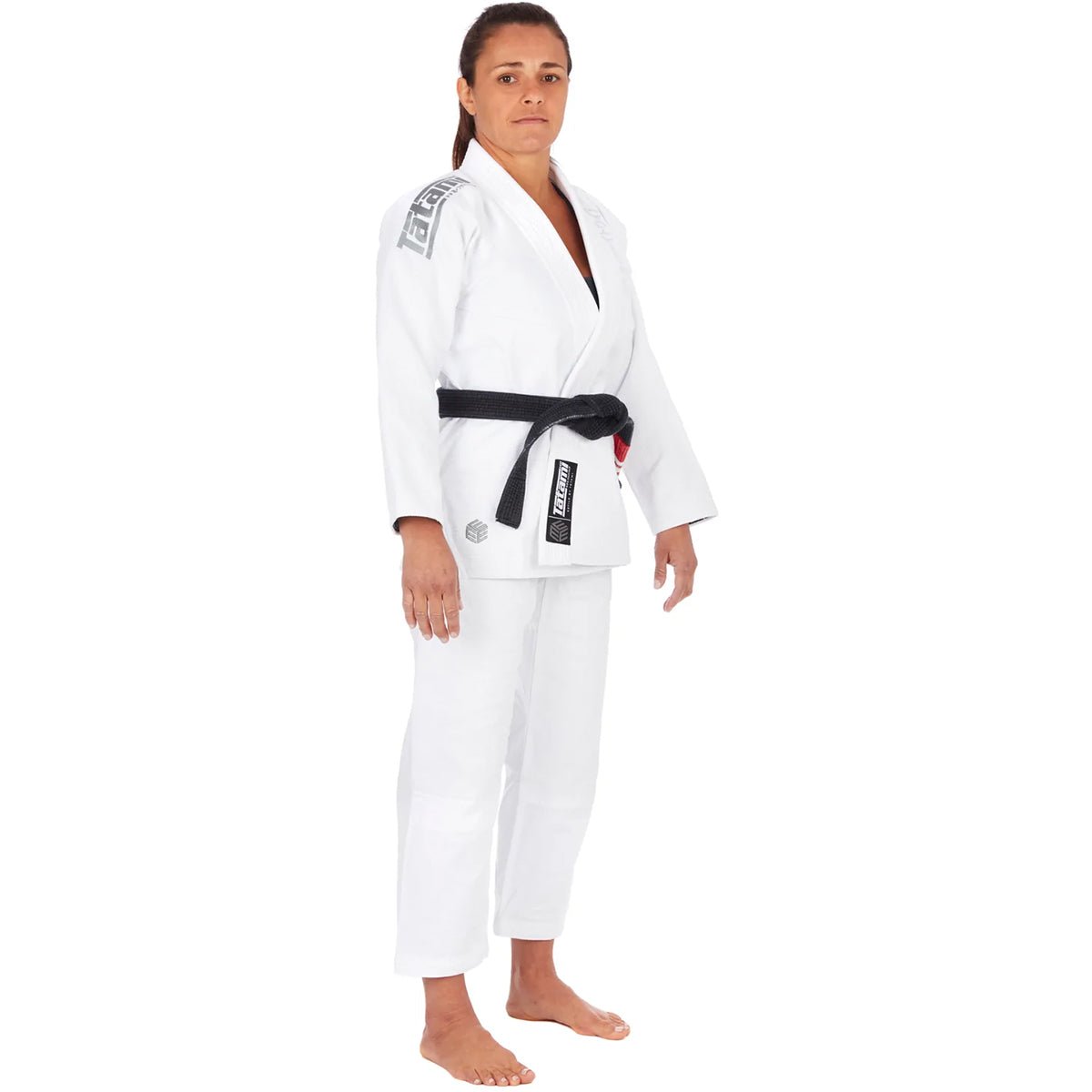 Tatami Fightwear Women's Estilo Black Label BJJ Gi - Gray/White - Forza Sports