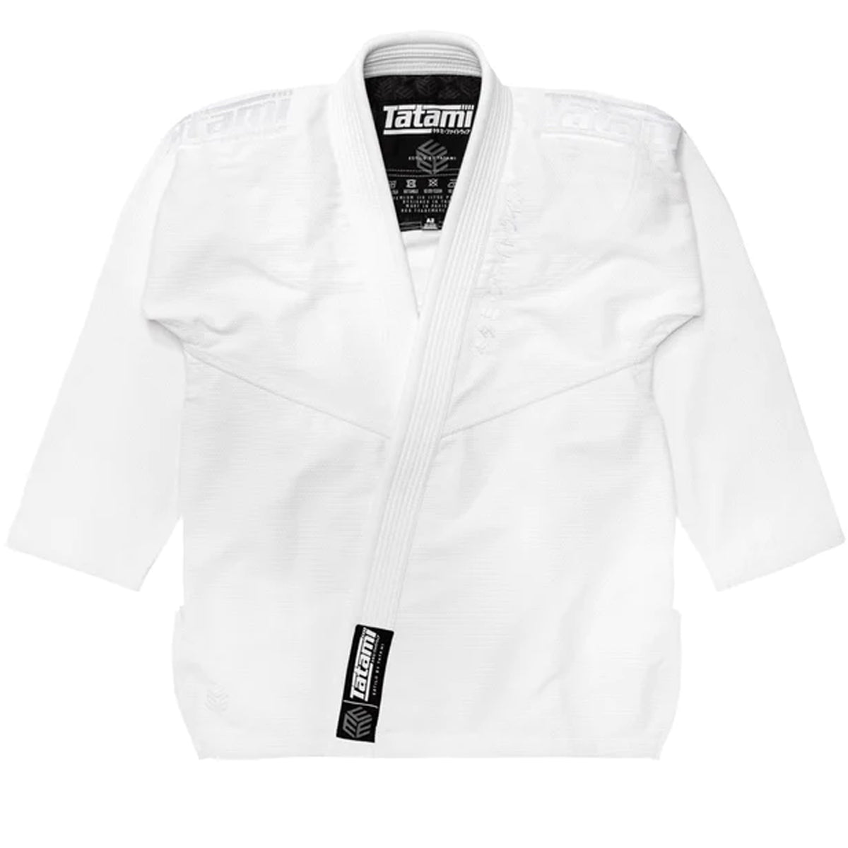Tatami Fightwear Estilo Black Label BJJ Gi - White/White - Forza Sports