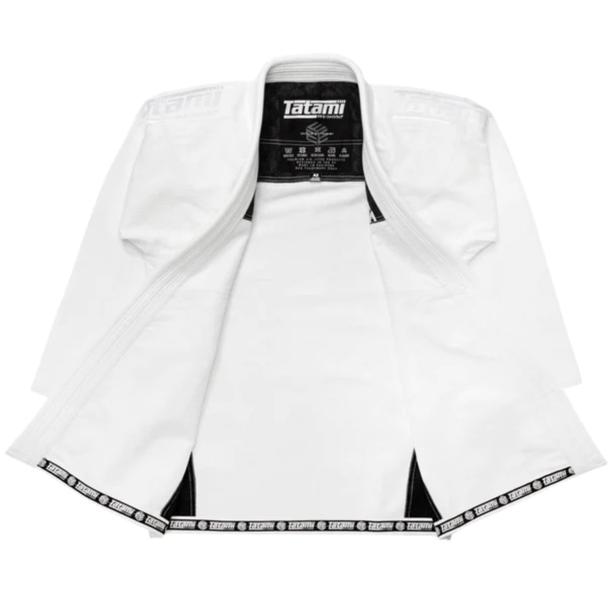 Tatami Fightwear Estilo Black Label BJJ Gi - White/White - Forza Sports