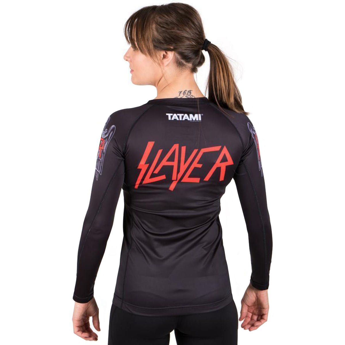 Tatami Fightwear Ladies Slayer Eagle Long Sleeve BJJ Rashguard - Forza Sports