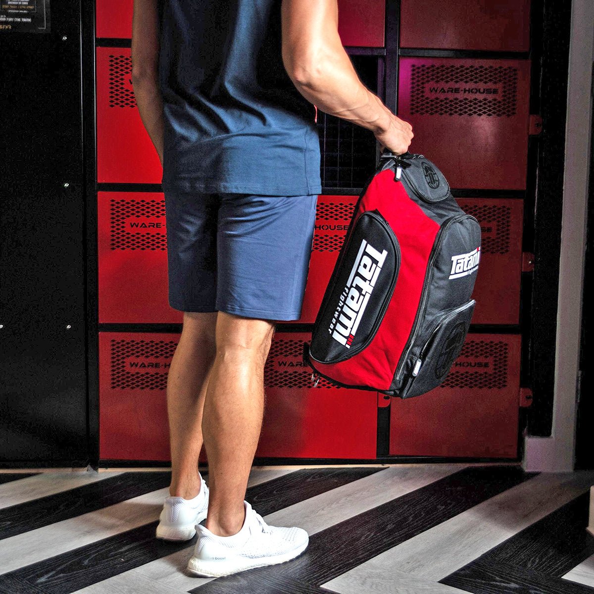 Tatami Fightwear Global Backpack - Black/Red - Forza Sports