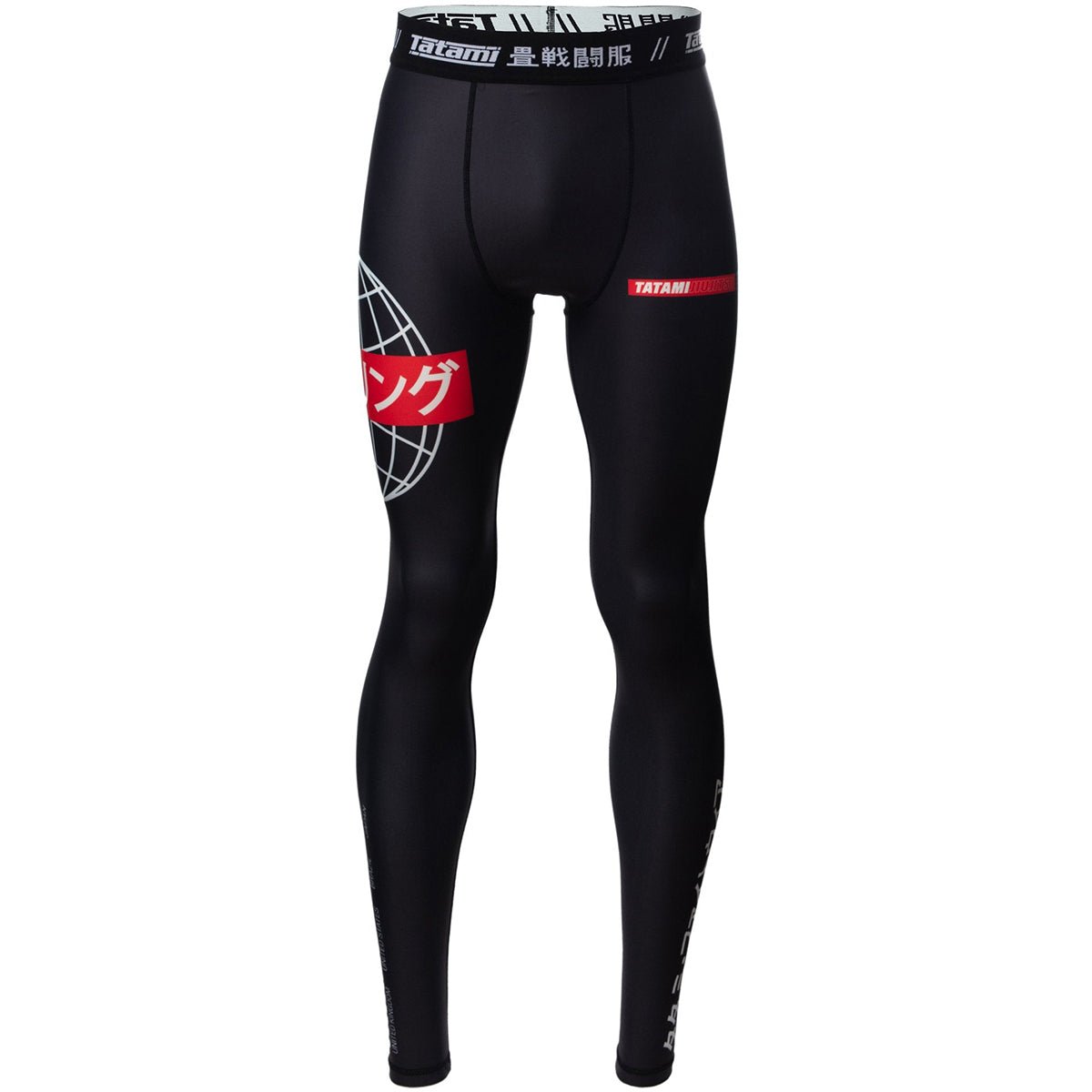 Tatami Fightwear Global Grappling Spats - Black - Forza Sports
