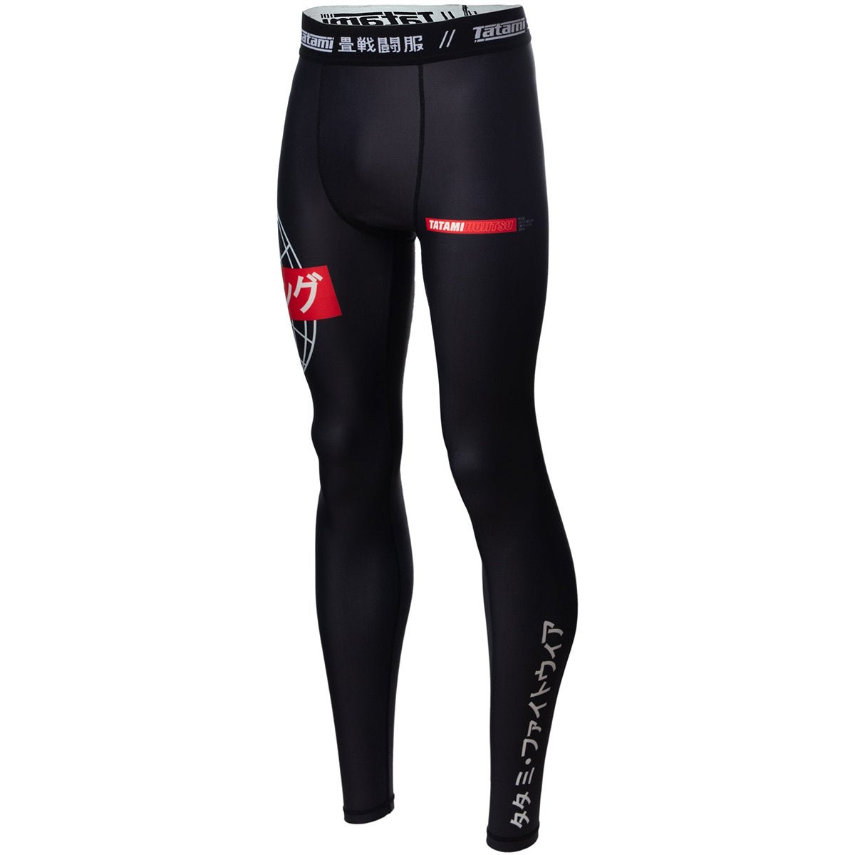 Tatami Fightwear Global Grappling Spats - Black - Forza Sports