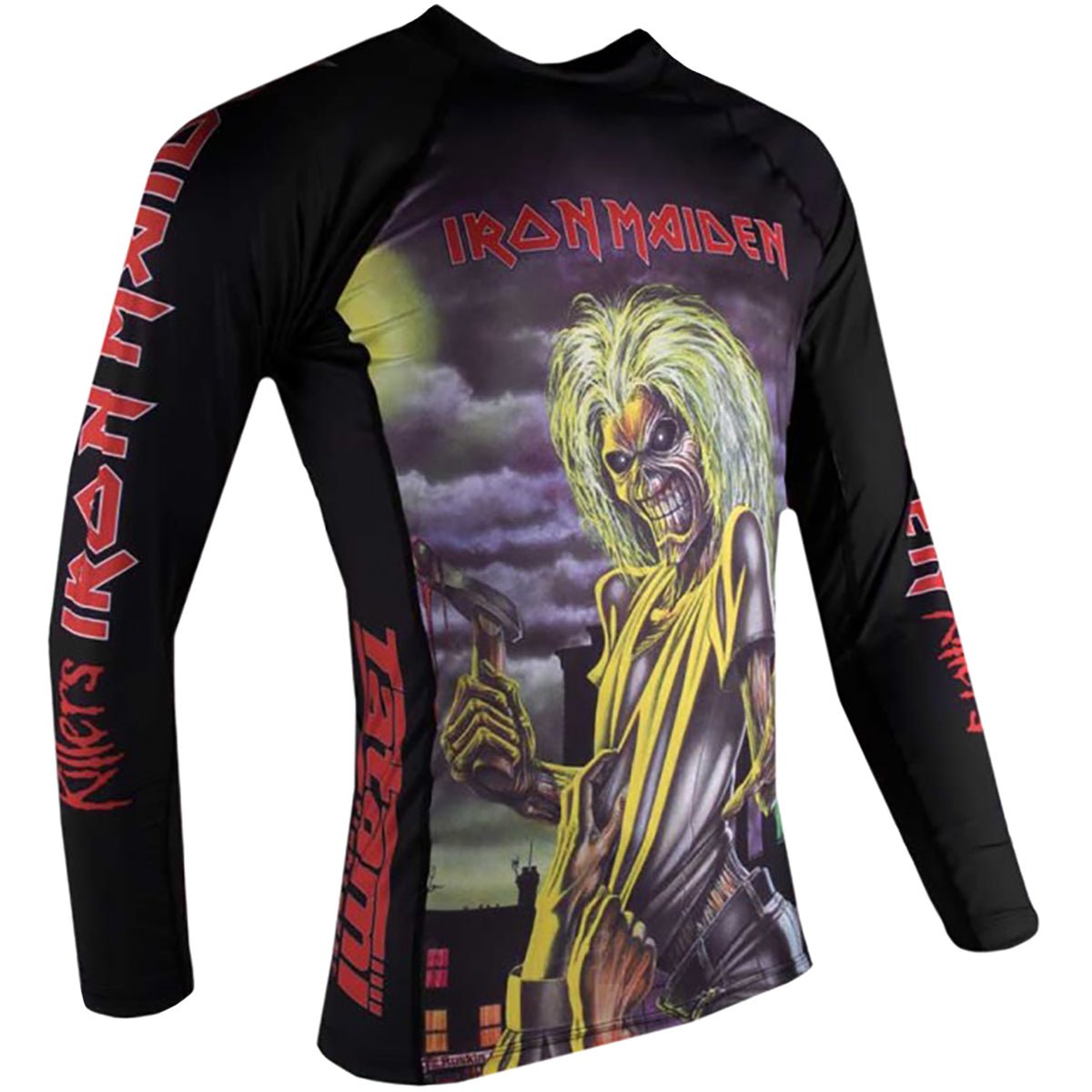 Tatami Kid's x Iron Maiden Killers Long Sleeve BJJ Rashguard - Black - Forza Sports