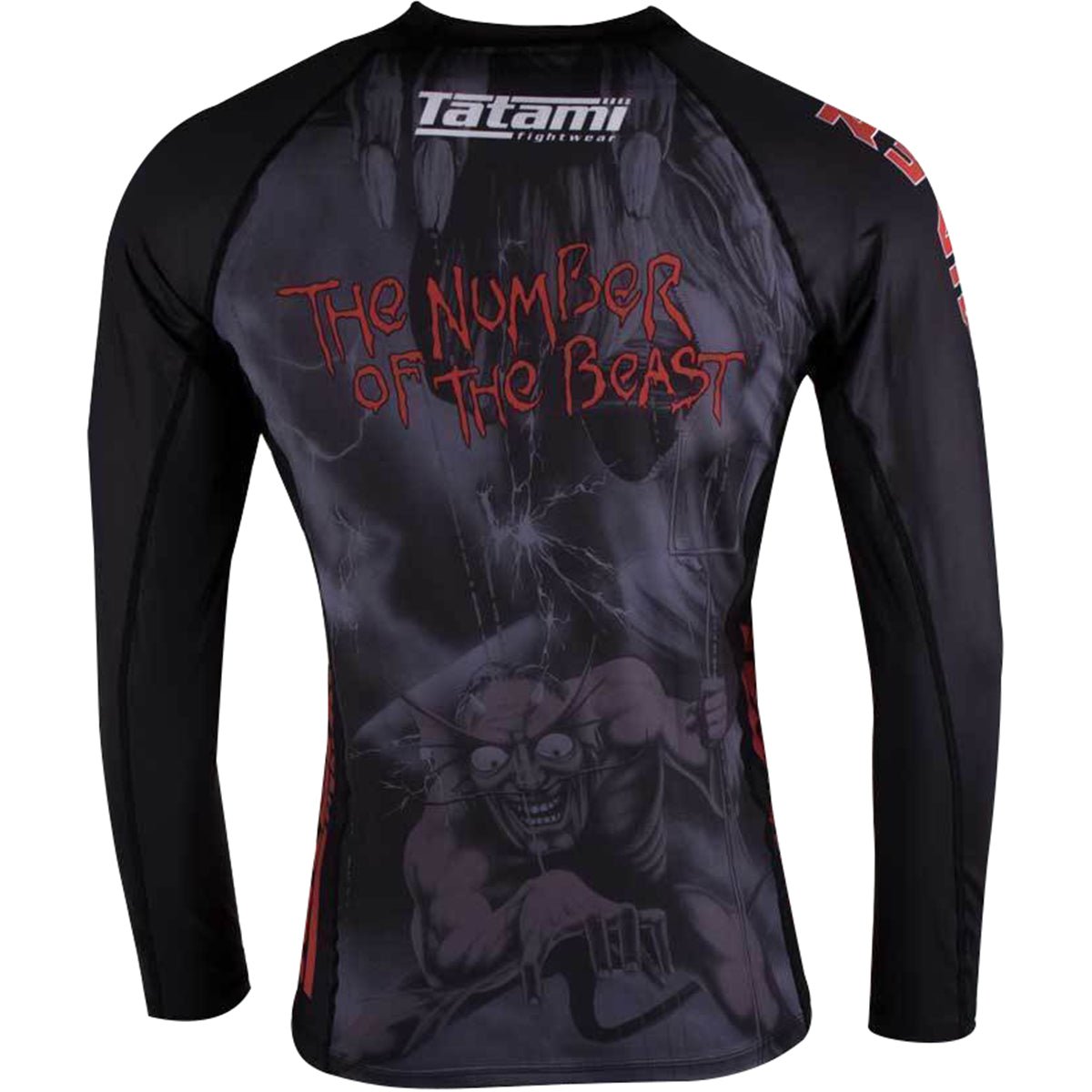 Tatami Fightwear Iron Maiden Number of the Beast Long Sleeve BJJ Rashguard - Forza Sports