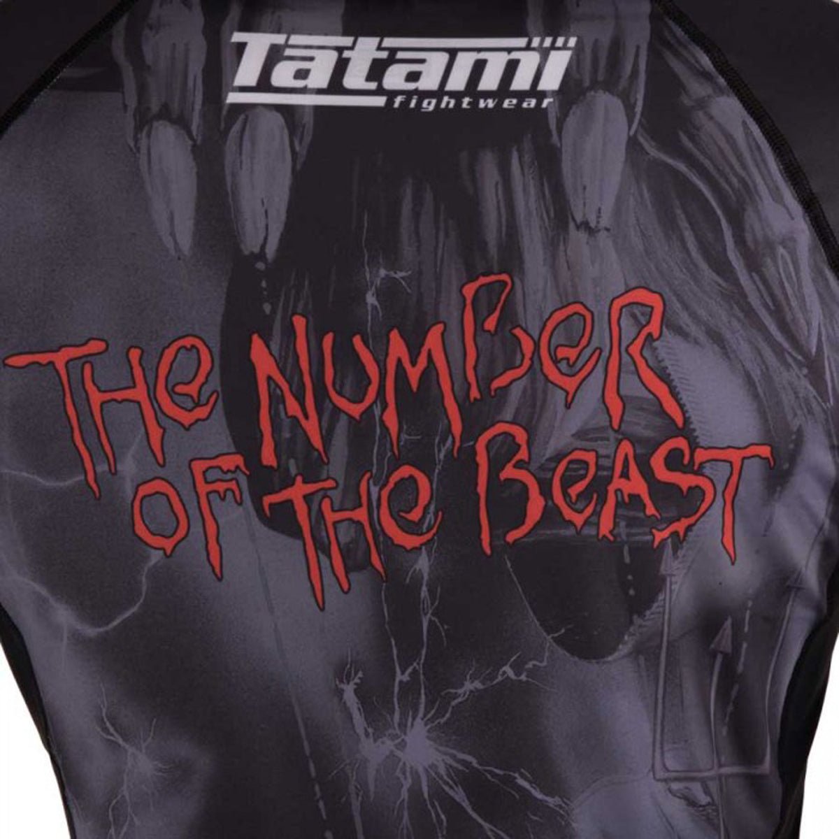 Tatami Fightwear Iron Maiden Number of the Beast Long Sleeve BJJ Rashguard - Forza Sports