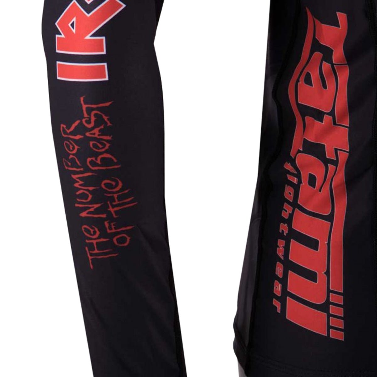 Tatami Fightwear Iron Maiden Number of the Beast Long Sleeve BJJ Rashguard - Forza Sports