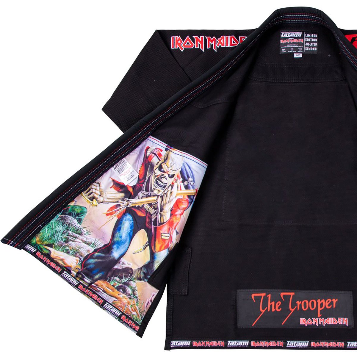 Tatami Fightwear Iron Maiden Trooper BJJ Gi - Black - Forza Sports