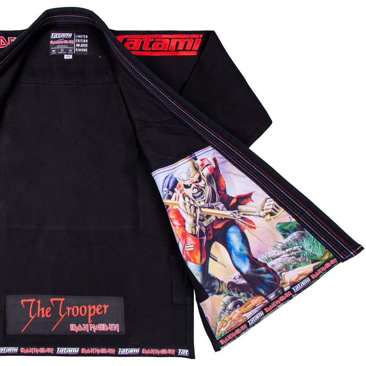 Tatami Fightwear Iron Maiden Trooper BJJ Gi - Black - Forza Sports