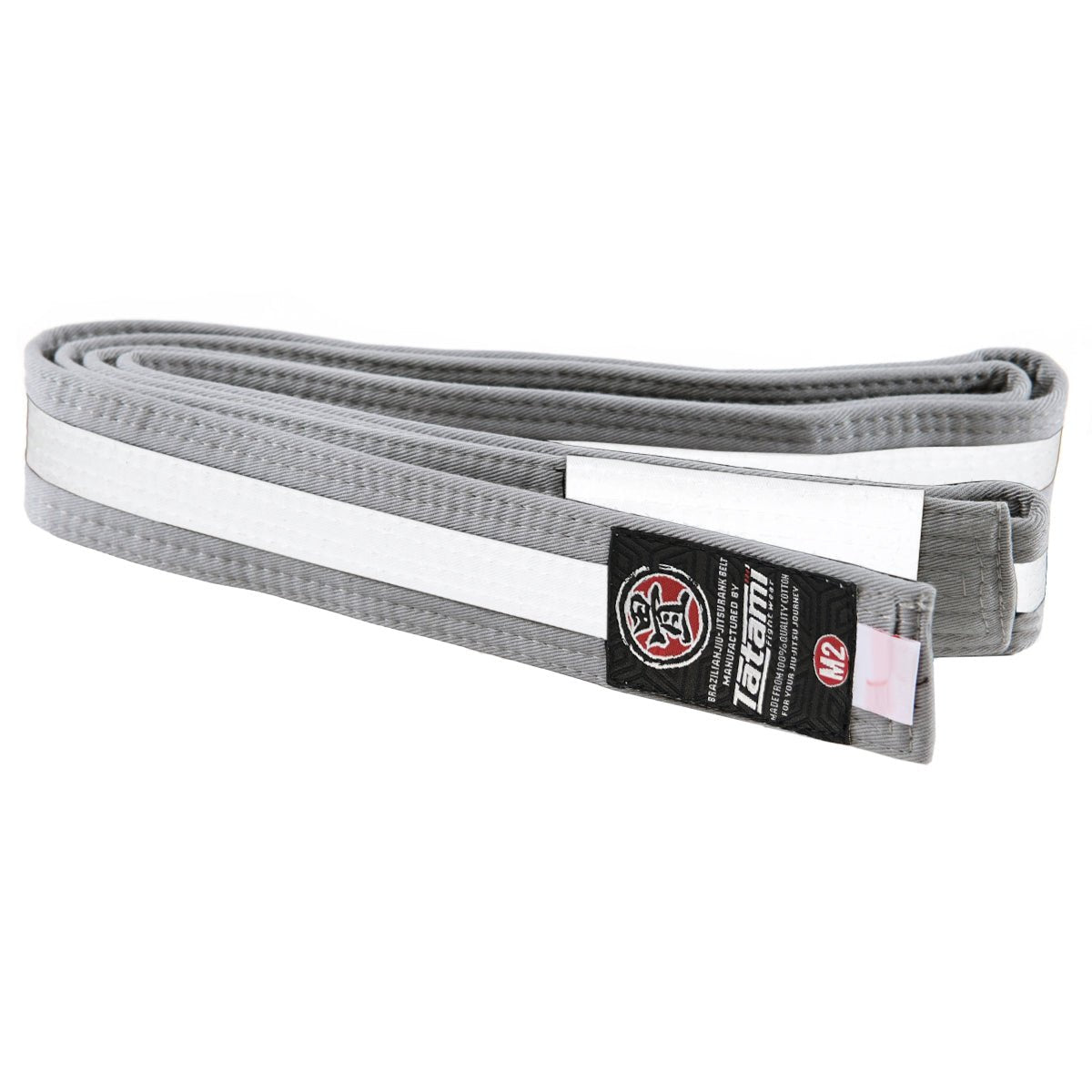 Tatami Fightwear Kid's IBJJF Rank Belt - Gray/White - Forza Sports